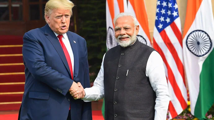 Trump Modi trade talks