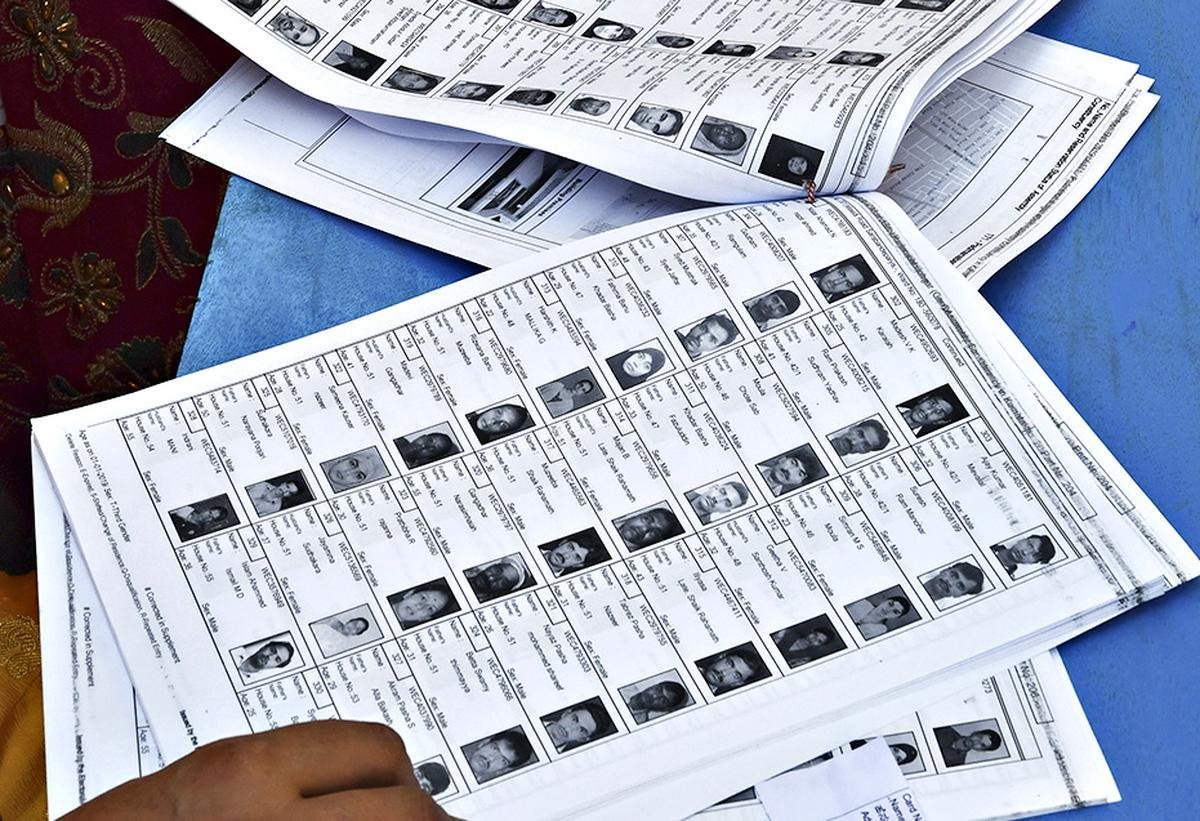 absentee voters SIR list